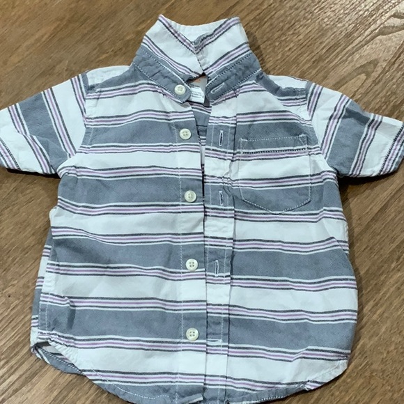 Gymboree®️ Striped/Plaid Button-Down Shirts - Picture 2 of 9